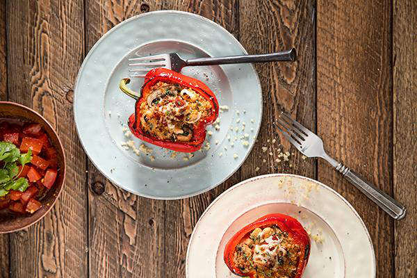 Quinoa-Stuffed Peppers