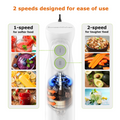 Bonsenkitchen Immersion Hand Blender, White
