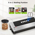Bonsenkitchen Food Sealer Machine, Dry/Moist Vacuum Sealer Machine