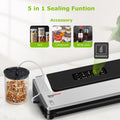 Bonsenkitchen Food Sealer Machine, Dry/Moist Vacuum Sealer Machine VS2100