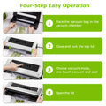 Bonsenkitchen Food Sealer Machine, Dry/Moist Vacuum Sealer Machine VS2100