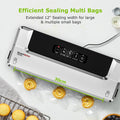 Bonsenkitchen Food Sealer Machine, Dry/Moist Vacuum Sealer Machine VS2100