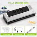 Bonsenkitchen Food Sealer Machine, Dry/Moist Vacuum Sealer Machine VS2100
