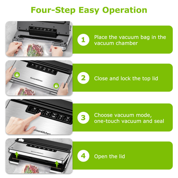 Bonsenkitchen Vacuum Food Sealer VS3201