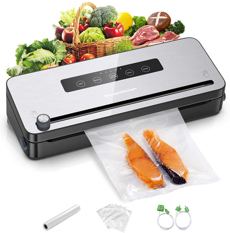 Bonsenkitchen Vacuum Packing Machine for Foods, Vacuum Sealer with