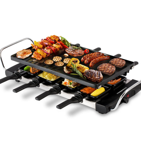 Bonsenkitchen Party Griddle Smokeless Indoor Electric Grill